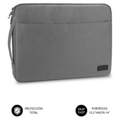 SUBBLIM Funda Ordenador Urban Laptop Sleeve 13,3-14" Grey (Espera 4 dias)