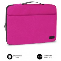 FUNDA PORTATIL SUBBLIM ELEGANT LAPTOP SLEEVE 15,6" PINK