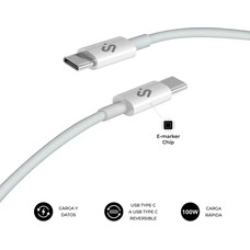 SUBBLIM CABLE POWERMAG LED 100W C-C 2M (Espera 4 dias)