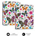 FUNDA EBOOK SUBBLIM CLEVER CASE 6" MARIPOSAS