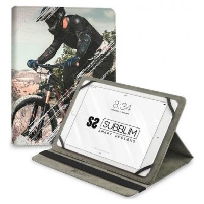 FUNDA TABLET SUBBLIM TRENDY CASE BIKER 11"