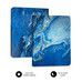 SUBBLIM Funda con Teclado Keytab Pro BT Trendy Marmol Azul (Espera 4 dias)