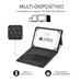 SUBBLIM Funda con Teclado Keytab Pro BT Trendy Marmol Azul (Espera 4 dias)