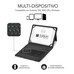 SUBBLIM Funda con Teclado Keytab Pro BT Trendy Marmol Blanco (Espera 4 dias)