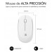 RATON SUBBLIM BUSINESS PLUS SILENCIOSO INALA?MBRICO BLANCO 2.4G 1200DPI