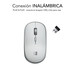 RATON SUBBLIM MINI SILVER RF INALAMBRICO PILAS-SX1 RATON SUBBLIM MINI SILVER RF INALAMBRICO PILAS