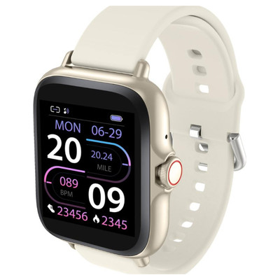SMARTWATCH DENVER BLUETOOTH CON SENSOR DE FRECUENCIA CARDIACA BLANCO