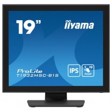 MONITOR IIYAMA 19" PCAP BEZEL FREE FRONT, 10P TOUCH, IPS PANEL, 1280X1024, SPEAKERS, VGA, DISPLAYPORT, HDMI, 225CD/M² (WITH TOUCH), USB INTERFACE, BUILT-IN POWER ADAPTER, MULTIOUCH WITH SUPPORTED OS (T1932MSC-B1S) (Espera 4 dias)