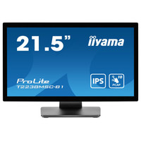 iiyama ProLite T2238MSC-B1 pantalla para PC 54,6 cm (21.5") 1920 x 1080 Pixeles Full HD LED Pantalla táctil Negro (Espera 4 dias)-102SX iiyama ProLite T2238MSC-B1 pantalla para PC 54,6 cm (21.5") 1920 x 1080 Pixeles Full HD LED Pantalla táctil Negro (Espera 4 dias)
