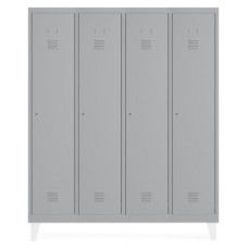 TAQUILLA 300 4 MODULOS 1 PUERTA 180x1200x50CM RAL7035 ROCADA T304M1P7035-7035 (Espera 4 dias)