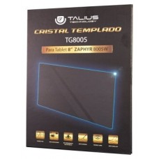 Protector cristal templadoTG8005 8" para Zaphyr