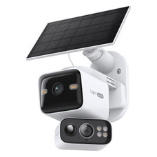 TP-LINK TAPO C645D KIT SOLAR-POWERED DUAL-LENS PAN/TILT SECURITY CAMERA KIT SPEC:2K 3MP(2304&times;1296)&2K 3MP(2304&times;1296), 2.4 G&5GHZ, 10000MAH RECHARGEABLE LITHIUM-ION BATTERY,  SOLAR PANEL(5.2V, 2.5W) (Espera 4 dias)