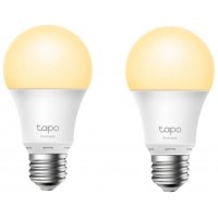 Tapo L510E(2-pack) Bombilla inteligente 8,7 W Metálico, Blanco Wi-Fi (Espera 4 dias)