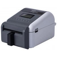 BROTHER Impresora de etiquetas de sobremesa linerless de tecnologia termica directa con tarjeta de red WiFi, Bluetooth y resolucion de 300ppp