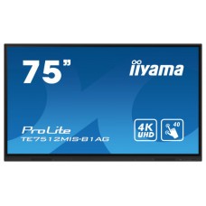 iiyama PROLITE Pantalla plana para señalización digital 190,5 cm (75") Wifi 400 cd / m² 4K Ultra HD Negro Pantalla táctil Procesador incorporado Android 11 16/7 (Espera 4 dias)