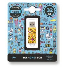 PENDRIVE TECH1TECH-EMOJIS 32GB