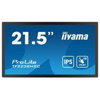 MONITOR IIYAMA 22" TACTIL (TF2238MSC-B1) 1920X1080/ 600CD /1000:1 / HDMI/ DP /2 X USB/ 5MS/ MM / USO HORIZ-VERTI-BOCA ARRIBA / VESA 100X100 /NEGRO (Espera 4 dias)-100SX MONITOR IIYAMA 22" TACTIL (TF2238MSC-B1) 1920X1080/ 600CD /1000:1 / HDMI/ DP /2 X USB/ 5MS/ MM / USO HORIZ-VERTI-BOCA ARRIBA / VESA 100X100 /NEGRO (Espera 4 dias)