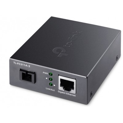 TP-LINK CONVERTIDOR MEDIOS WDM RJ45/FIBRA (2 KM) TL-FC311A-2 (Espera 4 dias)