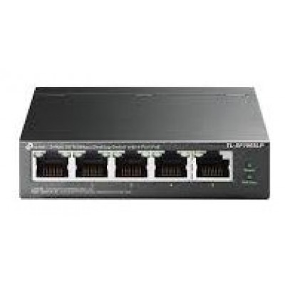 TP-LINK 5-Port 10/100 Mbps Desktop Switch with 4-Port PoE