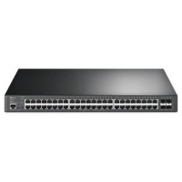 TP-Link TL-SG3452XP JetStream PoE Switch Gestionado L2+ Gigabit Ethernet (10/100/1000) Energía sobre Ethernet (PoE) 1U Negro (Espera 4 dias)