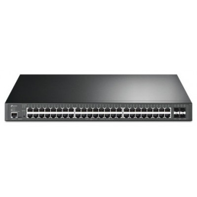 TP-Link TL-SG3452XP JetStream PoE Switch Gestionado L2+ Gigabit Ethernet (10/100/1000) Energía sobre Ethernet (PoE) 1U Negro (Espera 4 dias)