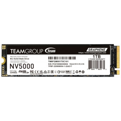 SSD TEAMGROUP NV 5000 M.2 NVMe 2280 PCI-E GEN4X4 1TB