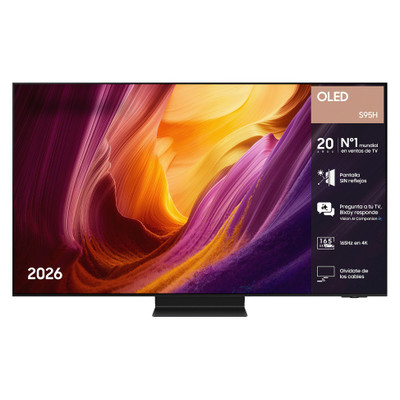 Samsung TV 65" OLED S95H 4K SIN reflejos Vision AI Smart TV 2026 (Espera 4 dias)