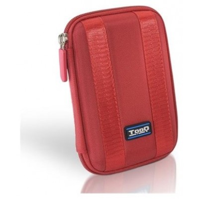 FUNDA PARA CAJA EXTERNA HDD 2.5"" ROJO TOOQ (Espera 4 dias)