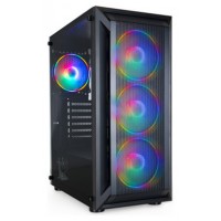 Caja Semitorre Gaming Ragnarok, Negra