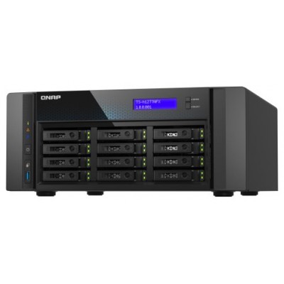 QNAP TS-H1277AFX-R7-32G servidor de almacenamiento NAS Torre AMD Ryzen™ 7 32 GB DDR5 0 TB QuTS hero Negro (Espera 4 dias)