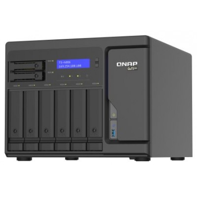 QNAP TS-H886-D1602-8G NAS 4+2-Bay 4x2.5GbE