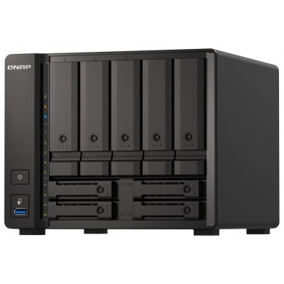 QNAP TS-H973AX-8G servidor de almacenamiento NAS Tower Ethernet Negro V1500B (Espera 4 dias)