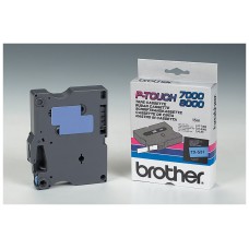 BROTHER Cinta laminada Azul / negro 12 mm