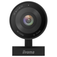 IIYAMA CAMERA 4K UHD 120DEGREE (FOV), 8MP STARVIS SENSOR, 5X ZOOM, 2D/3D NOISE CANCELLING, AUTO FRAMING, MICROPHONE 2X WITH 4M VOICE PICKUP, EASY MOUNT, PRIVACY SHUTTER, CONNECTION USB-C~USB-A, REMOTE CONTROL (OSD) (UC-CAM10PRO-1) (Espera 4 dias)-SX33 IIYAMA CAMERA 4K UHD 120DEGREE (FOV), 8MP STARVIS SENSOR, 5X ZOOM, 2D/3D NOISE CANCELLING, AUTO FRAMING, MICROPHONE 2X WITH 4M VOICE PICKUP, EASY MOUNT, PRIVACY SHUTTER, CONNECTION USB-C~USB-A, REMOTE CONTROL (OSD) (UC-CAM10PRO-1) (Espera 4 dias)