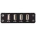 ATEN Extensor USB 2.0 por Cat 5 con hub de cuatro puertos (hasta 100 m) (Espera 4 dias)