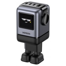 Ugreen 45515B cargador de dispositivo móvil Ordenador portátil, Teléfono móvil, Portátil, Batería portátil, Teléfono Gris Corriente alterna Carga rápida Interior (Espera 4 dias)