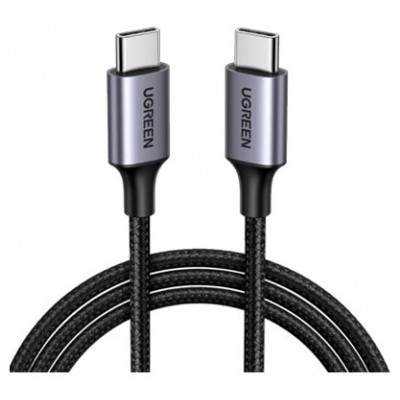 Ugreen 70427 cable USB USB 2.0 1 m USB C Negro, Plata (Espera 4 dias)