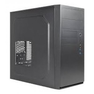CAJA MICRO ATX UNYKA AERO C11 BLACK FRONTAL CON EFECTO