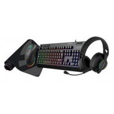 PACK GAMING TECLADO + MOUSE + HEADSET Y ALFOMBRILLA-SX7 PACK GAMING TECLADO + MOUSE + HEADSET Y ALFOMBRILLA