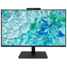 ACER Monitor B277D / 27" / FHD / VGA-HDMI-DisplayPort-USB / ZeroFrame / Regulable Altura / Webcam