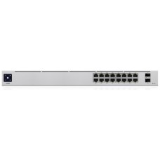 SWITCH GESTIONABLE UBIQUITI USW-16-POE UNIFI SWITCH GEN2 16x GIGABIT POE+ , 2x SFP (Espera 4 dias)