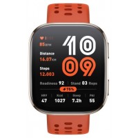 Amazfit Bip 6 Red 5 cm (1.97") AMOLED Digital 390 x 450 Pixeles Pantalla táctil Plata GPS (satélite) (Espera 4 dias)