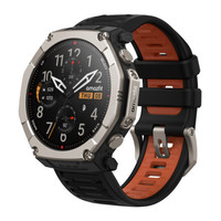Amazfit T-Rex Ultra 2 129,5 cm (51") AMOLED 51 mm Digital 480 x 480 Pixeles Pantalla t&aacute;ctil Titanio Wifi GPS (sat&eacute;lite) (Espera 4 dias)