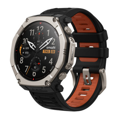 Amazfit T-Rex Ultra 2 129,5 cm (51") AMOLED 51 mm Digital 480 x 480 Pixeles Pantalla t&aacute;ctil Titanio Wifi GPS (sat&eacute;lite) (Espera 4 dias)