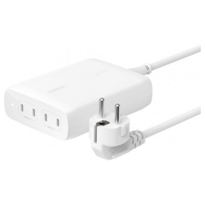 Belkin BoostCharge Pro Portátil, Smartphone, Tableta Blanco Corriente alterna Carga rápida Interior (Espera 4 dias)