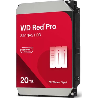 Western Digital Red Pro WD202KFGX disco duro interno 20 TB 7200 RPM 512 MB 3.5" Serial ATA III (Espera 4 dias)