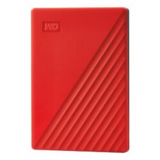 HDD EXTERNO WD 2.5 4 TB 3.1 MY PASSPORT WORLDWIDE RED (Espera 4 dias)