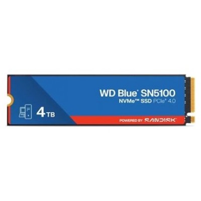 WD Blue SN5100 SSD 4TB NVMe Gen4 6700MB-s