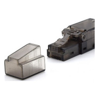 WP WPC-MDP-88-6AUP-TL conector RJ-45 Negro, Translúcido (Espera 4 dias)-1SX WP WPC-MDP-88-6AUP-TL conector RJ-45 Negro, Translúcido (Espera 4 dias)