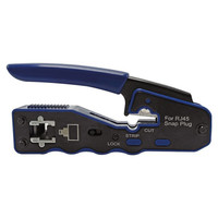 WP PROFESSIONAL CRIMPING TOOL FOR RJ45 WIRE THROUGH PLUG WITH CABLE STRIPPER (Espera 4 dias)